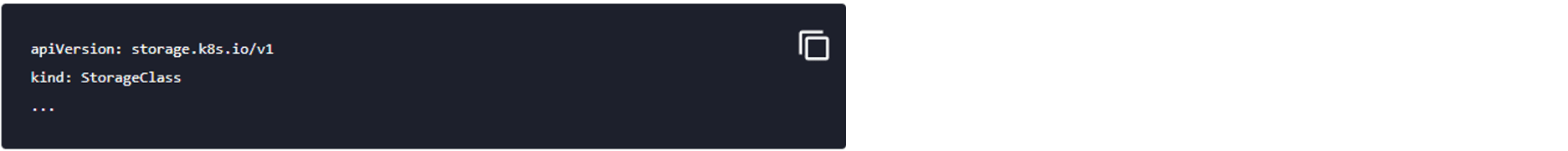 Figure: Configure Storage YAML File