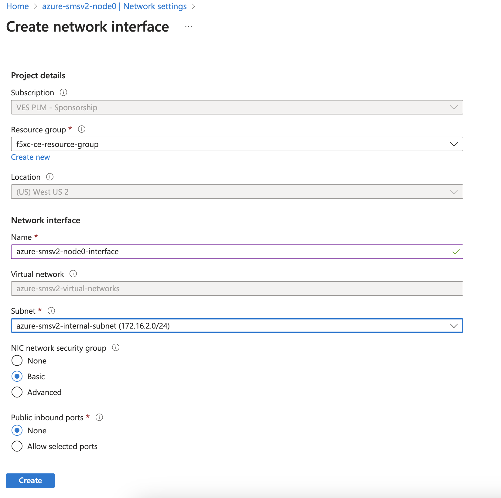 Figure: Add Second Interface