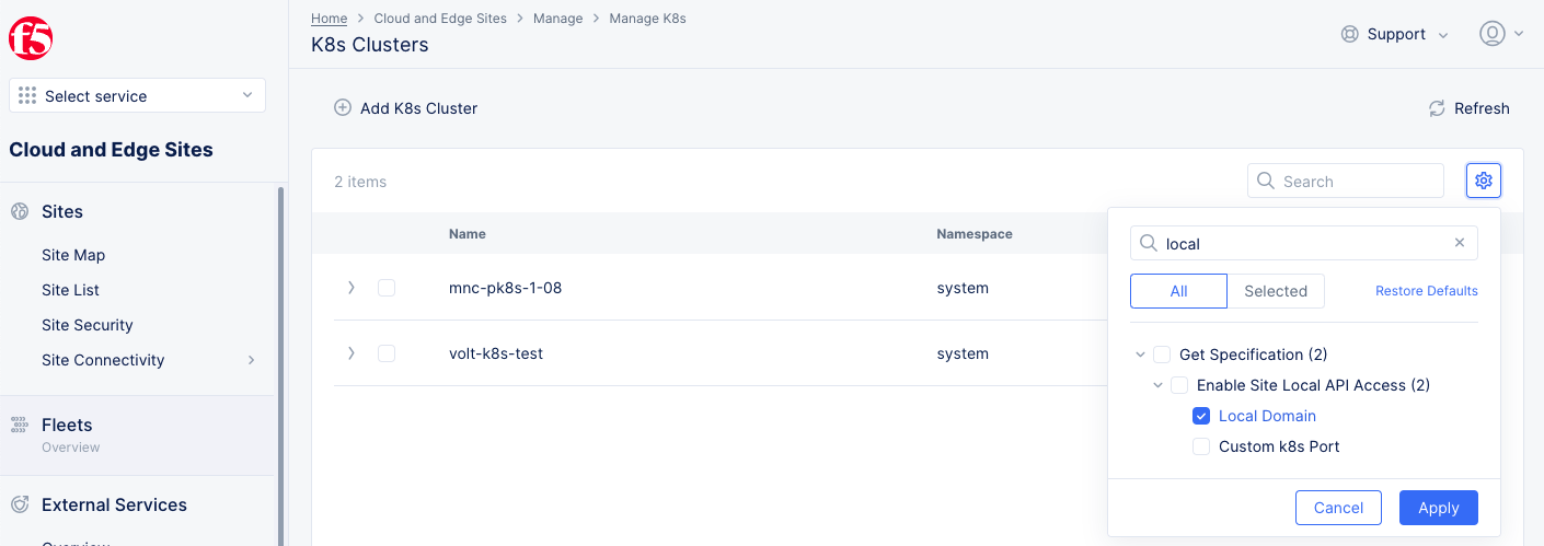 Figure: Show Local Domain