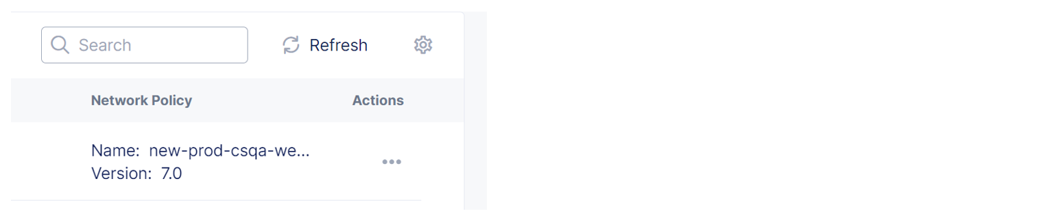 Figure: Refresh Status
